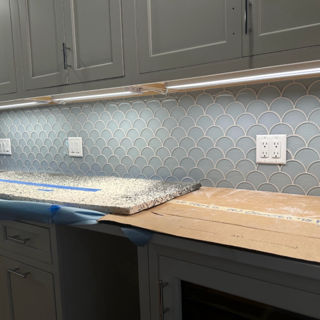 Add tile patterns for kitchen backsplash